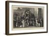 Holiday Folks at the Zoological Gardens-null-Framed Giclee Print