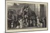 Holiday Folks at the Zoological Gardens-null-Mounted Giclee Print