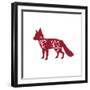 Holiday Fox-Janice Gaynor-Framed Art Print