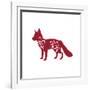 Holiday Fox-Janice Gaynor-Framed Art Print