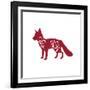 Holiday Fox-Janice Gaynor-Framed Art Print