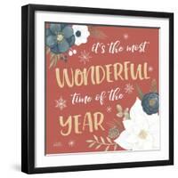 Holiday Garden VIII-Laura Marshall-Framed Art Print