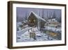 Holiday Gathering-Geno Peoples-Framed Giclee Print