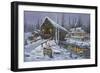 Holiday Gathering-Geno Peoples-Framed Giclee Print