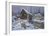 Holiday Gathering-Geno Peoples-Framed Giclee Print