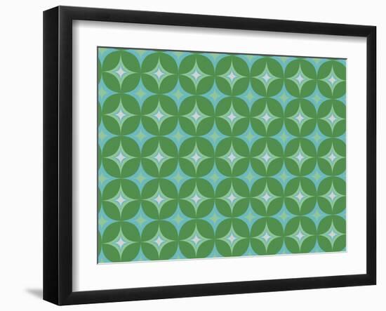 Holiday Geo Design-Joanne Paynter Design-Framed Giclee Print