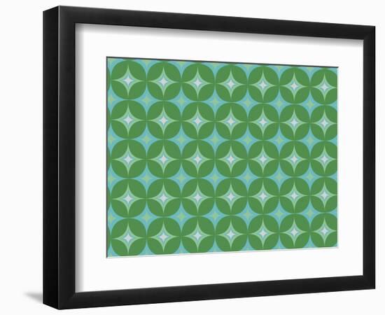 Holiday Geo Design-Joanne Paynter Design-Framed Premium Giclee Print