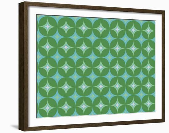 Holiday Geo Design-Joanne Paynter Design-Framed Giclee Print