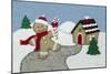 Holiday Gingerbread Man-Betz White-Mounted Art Print