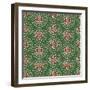 Holiday Green Medallian-Joanne Paynter Design-Framed Giclee Print
