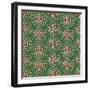 Holiday Green Medallian-Joanne Paynter Design-Framed Giclee Print