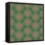 Holiday Green Medallian-Joanne Paynter Design-Framed Stretched Canvas