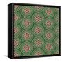 Holiday Green Medallian-Joanne Paynter Design-Framed Stretched Canvas