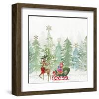 Holiday Greetings-PI Studio-Framed Art Print