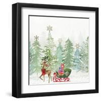 Holiday Greetings-PI Studio-Framed Art Print