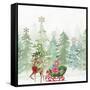 Holiday Greetings-PI Studio-Framed Stretched Canvas