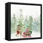 Holiday Greetings-PI Studio-Framed Stretched Canvas