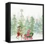 Holiday Greetings-PI Studio-Framed Stretched Canvas