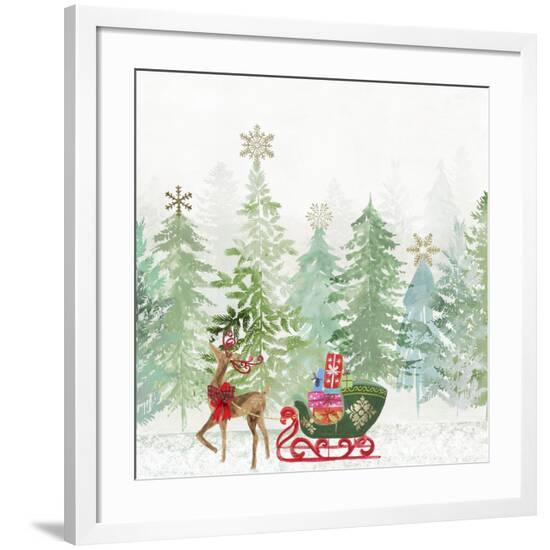Holiday Greetings-PI Studio-Framed Art Print