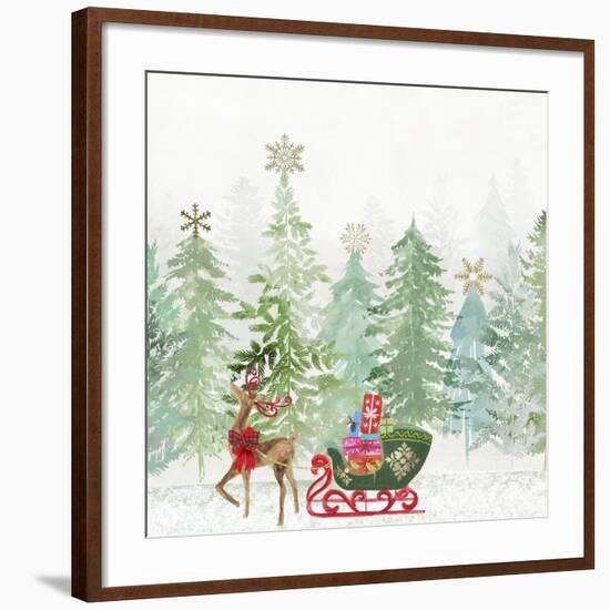 Holiday Greetings-PI Studio-Framed Art Print