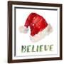 Holiday Hat Sentiment I-Lanie Loreth-Framed Art Print