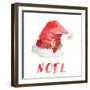 Holiday Hat Sentiment II-Lanie Loreth-Framed Art Print