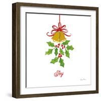 Holiday Holly-Farida Zaman-Framed Art Print