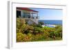 Holiday Home with Garden and Swimming Pool above the Sea, Jardim do Mar, Madeira Island, Portugal-null-Framed Art Print