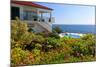 Holiday Home with Garden and Swimming Pool above the Sea, Jardim do Mar, Madeira Island, Portugal-null-Mounted Art Print