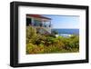 Holiday Home with Garden and Swimming Pool above the Sea, Jardim do Mar, Madeira Island, Portugal-null-Framed Art Print