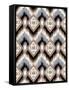 Holiday Ikat-Joanne Paynter Design-Framed Stretched Canvas