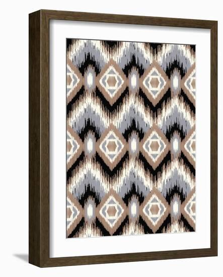 Holiday Ikat-Joanne Paynter Design-Framed Giclee Print