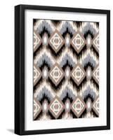 Holiday Ikat-Joanne Paynter Design-Framed Giclee Print