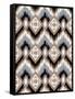 Holiday Ikat-Joanne Paynter Design-Framed Stretched Canvas