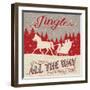 Holiday in the Woods I-Janelle Penner-Framed Art Print