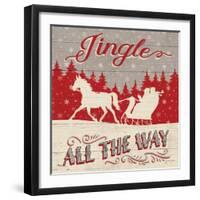 Holiday in the Woods I-Janelle Penner-Framed Art Print