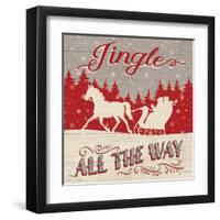 Holiday in the Woods I-Janelle Penner-Framed Art Print