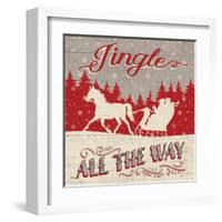 Holiday in the Woods I-Janelle Penner-Framed Art Print