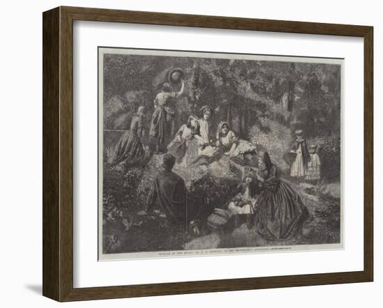 Holiday in the Woods-Henry Peach Robinson-Framed Giclee Print