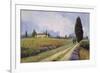 Holiday in Tuscany-Hawley-Framed Art Print