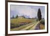 Holiday in Tuscany-Hawley-Framed Art Print