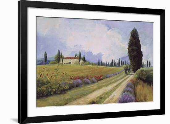 Holiday in Tuscany-Hawley-Framed Art Print