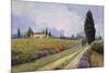 Holiday in Tuscany-Hawley-Mounted Art Print