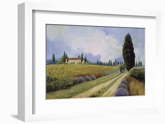 Holiday in Tuscany-Carolyne Hawley-Framed Art Print