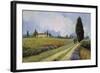 Holiday in Tuscany-Carolyne Hawley-Framed Art Print