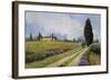 Holiday in Tuscany-Carolyne Hawley-Framed Art Print