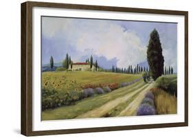 Holiday in Tuscany-Carolyne Hawley-Framed Art Print