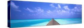 Holiday Island Maldives-null-Stretched Canvas
