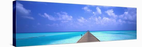 Holiday Island Maldives-null-Stretched Canvas