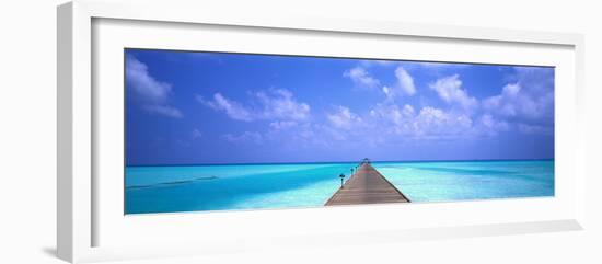 Holiday Island Maldives-null-Framed Photographic Print